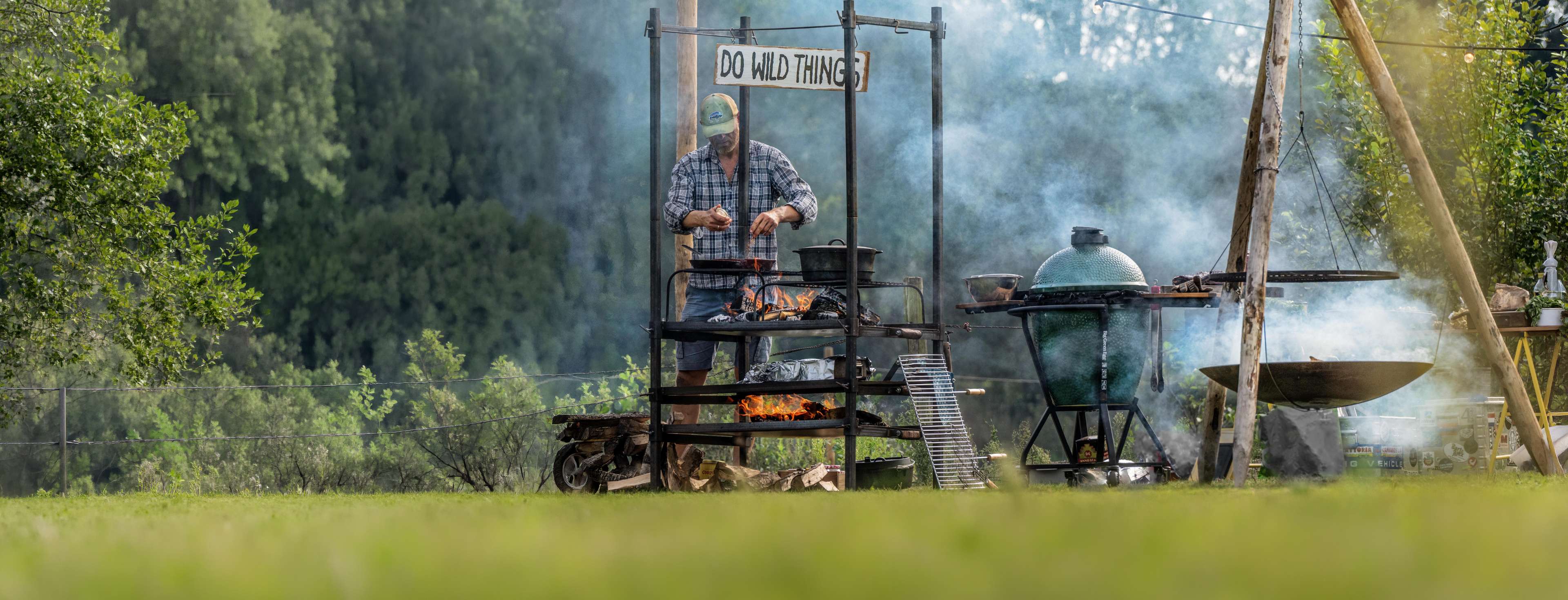 Wildplukken en koken op open vuur: op teambuilding bij BUIT