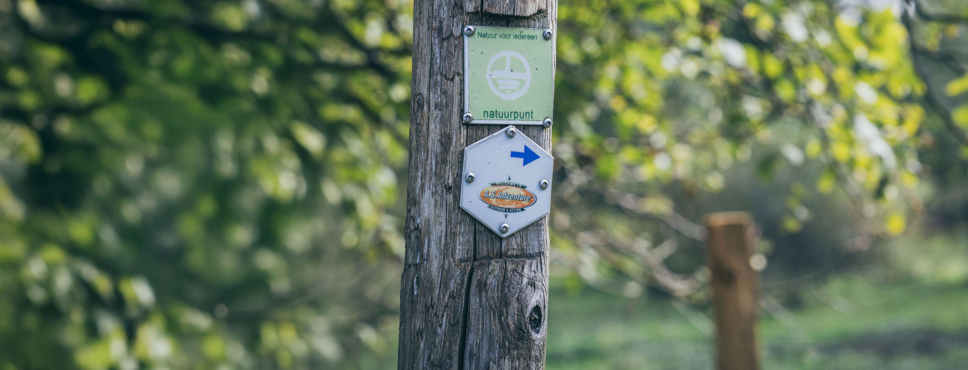 Ontdek de A.S.Adventure-wandelroutes van Natuurpunt