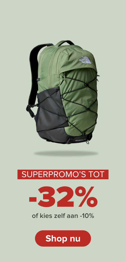 Superpromo's tot -32% of kies zelf aan -10%